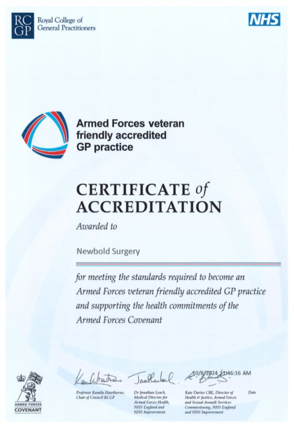 Armedforcescertificate