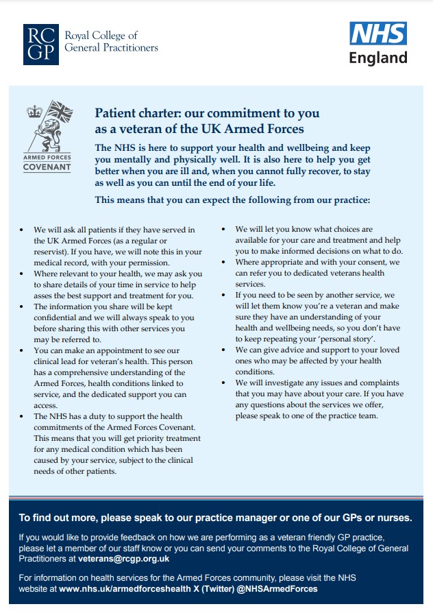 Patientcharterveterans